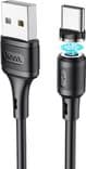 SKU: AKS001 Магнітний кабель Hoco USB to USB Type-C 1 м Чорний (X52) - Image 1
