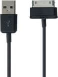 SKU: AKS009 Кабель USB to Samsung 30-pin 1 м Чорний (P1000) - Image 1