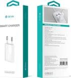SKU: AKS018 Мережевий зарядний пристрій Devia USB 1 A White (C1108) - Image 2