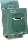 SKU: AKS024 Чохол Silicone Case для Apple AirPods 1/2 Midnight Green (MGSC) - Image 3