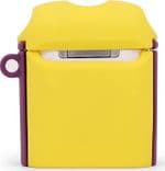 SKU: AKS026 Чохол Silicone Case Lakers для Apple AirPods 1/2 Yellow (LKS-YW) - Image 2