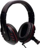 SKU: AKS043 Навушники дротові Deepbass Gaming 3.5 мм (mini-Jack) Black/Red (X11) - Image 1