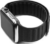 SKU: AKS046 Ремінець Leather Loop Magnetic для Apple Watch 42-44 mm Black - Image 3