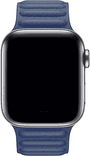 SKU: AKS047 Ремінець Leather Loop Magnetic для Apple Watch 42-44 mm Midnight Blue - Image 2