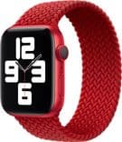 SKU: AKS050 Ремінець Woven Single Loop для Apple Watch 42-44 mm Red "M" - Image 1