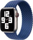 SKU: AKS052 Ремінець Woven Single Loop для Apple Watch 42-44 mm Atlantic Blue "S" - Image 1