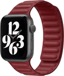 SKU: AKS062 Ремінець Leather Loop Magnetic для Apple Watch 38-40 mm Red - Image 1