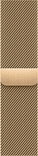 SKU: AKS063 Ремінець Milanese Loop для Apple Watch 42-44 mm Gold - Image 3