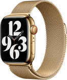 SKU: AKS063 Ремінець Milanese Loop для Apple Watch 42-44 mm Gold - Image 1