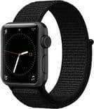 SKU: AKS066 Ремінець Woven Nylon для Apple Watch 38-40 mm Black - Image 1