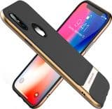 SKU: AKS111 Чохол-накладка Rock Royce для iPhone X/XS Black/Gold - Image 3