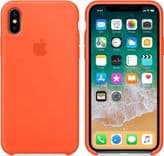 SKU: AKS124 Чохол Silicone Case для iPhone X/XS Orange - Image 2