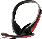 SKU: AKS255 Навушники дротові Havit 3.5 мм (mini-Jack) Black/Red (HV-H2105d) - Image 2