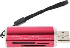 SKU: AKS257 Кардрідер USB Siyoteam MicroSD/SD/CF Red (SY-662) - Image 2