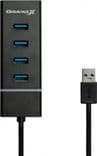 SKU: AKS260 USB хаб Grand-X 4 x USB 3.0 Black (GH-412) - Image 2