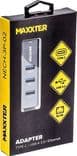 SKU: AKS285 Type-C хаб Maxxter TYPE-C TO GIGABIT ETHERNET, 3 PORTS USB 3.0 (NECH-3P-02) - Image 3