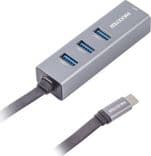 SKU: AKS285 Type-C хаб Maxxter TYPE-C TO GIGABIT ETHERNET, 3 PORTS USB 3.0 (NECH-3P-02) - Image 2