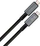 SKU: AKS295 Дата кабель USB-C to USB-C 0.8m USB4 240W 40GBps 8K60Hz Nylon Vinga (VCPDCU4) - Image 2