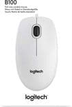SKU: B100USBW Миша дротова Logitech B100 USB White - Image 4