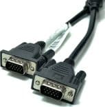 SKU: CB011 Кабель мультимедійний VGA to VGA 1,5 м Чорний (5k390.00k) вживаний - Image 1