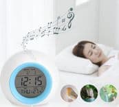 SKU: CLK01 Настільний годинник Tec Star Wecker Mit Stimmungslicht White - Image 3