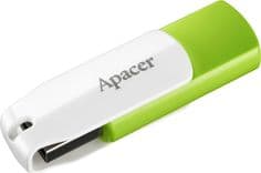 SKU: FL005 Флеш-накопичувач Apacer AH335 32GB USB 2.0 White/Green - Image 1
