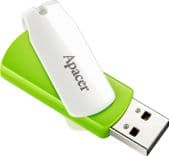 SKU: FL005 Флеш-накопичувач Apacer AH335 32GB USB 2.0 White/Green - Image 2