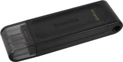 SKU: FL009 Флеш-накопичувач Kingston DataTraveler 70 64GB USB Type-C Black - Image 2