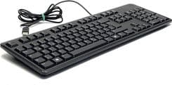 SKU: KL011 Клавіатура дротова Dell KB212-B USB Black (ENG) Вживаний - Image 2