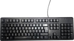 SKU: KL011 Клавіатура дротова Dell KB212-B USB Black (ENG) Вживаний - Image 1