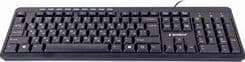 SKU: KL017 Клавіатура дротова Gembird KB-UM-106-UA USB Black (ENG / RU / UA) - Image 1
