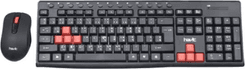 SKU: KM002 Комплект бездротовий Havit KB257GCM Wireless 2.4GHz Black / Red (ENG / RU / UA) - Image 1