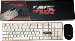 SKU: KM003 Комплект бездротовий Jedel RWS7000 Wireless 2.4GHz Gold / White (ENG / RU / UA) - Image 3