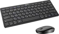 SKU: KM005 Комплект бездротовий Hoco DI05 BlueTooth Black (ENG / RU / UA) - Image 1