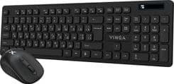 SKU: KM011 Комплект бездротовий Vinga KBSW-100 Wireless 2.4GHz Black (ENG / RU / UA) - Image 2