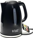 SKU: LPNA041838587 Електрочайник RUSSELL HOBBS Textures Plus Black 22591-70 2400 Вт (вживаний) - Image 1