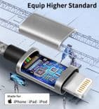 SKU: LPNA269631342 Кабель IDISON USB to Lightning 3 м Сірий (OpenBox) - Image 2