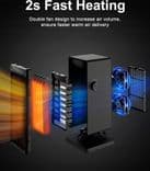 SKU: LPNHE753802303 Тепловентилятор OMISOON OZQ21N19 2000 Вт (OpenBox) - Image 2