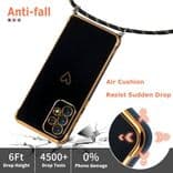 SKU: LPNHE757663516 Силіконовий чохол із ремінцем для Samsung Galaxy A33 5G Black/Gold - Image 5