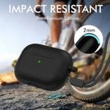 SKU: LPNHE757818580 Ультратонкий чохол NIUTRENDZ для Airpods Pro 2 Black - Image 3