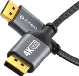 SKU: LPNHE768324606 Кабель мультимедійний Sonero 4K DisplayPort to DisplayPort 1 м Gray - Image 1