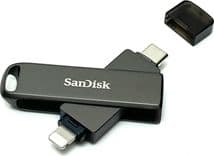SKU: LPNHE769042427 Флешка USB SanDisk iXpand Luxe 64GB Black/Silver (OpenBox) - Image 1