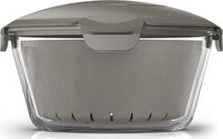 SKU: LPNHE773921632 Рисоварка для мікрохвильової печі PASABAHCE 4995829, сірий, 2,2 л (вживана) - Image 1