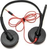 SKU: LPNHK150485797 Навушники дротові Plantronics Blackwire 3225 Black/Red (вживані) - Image 2