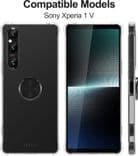 SKU: LPNHK151480501 Чохол-накладка з кільцем STARRYNOVA для Sony Xperia 1 V Transparent - Image 2