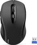 SKU: LPNHK152063457 Миша бездротова TECKNET BlueTooth, Wireless 2.4GHz Black (вживана) - Image 1