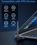 SKU: LPNHK158767521 Адаптер Maxuni USB Bluetooth Dongle 5.3 EDR для ноутбука, ПК - Image 6