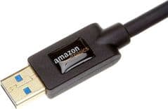 SKU: LPNIC013228900 Кабель-подовжувач Amazon Basics USB типу A 3.0, 2 м, чорний - Image 2