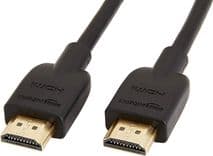 SKU: LPNIC083763023 Кабель мультимедійний Amazon Basics Ultra HD HDMI to HDMI 0,9 м Чорний (OpenBox) - Image 1