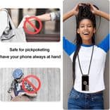 SKU: LPNIC084876274 Чохол зі шнурком Yutwo для Honor 70 Black/Gold - Image 3